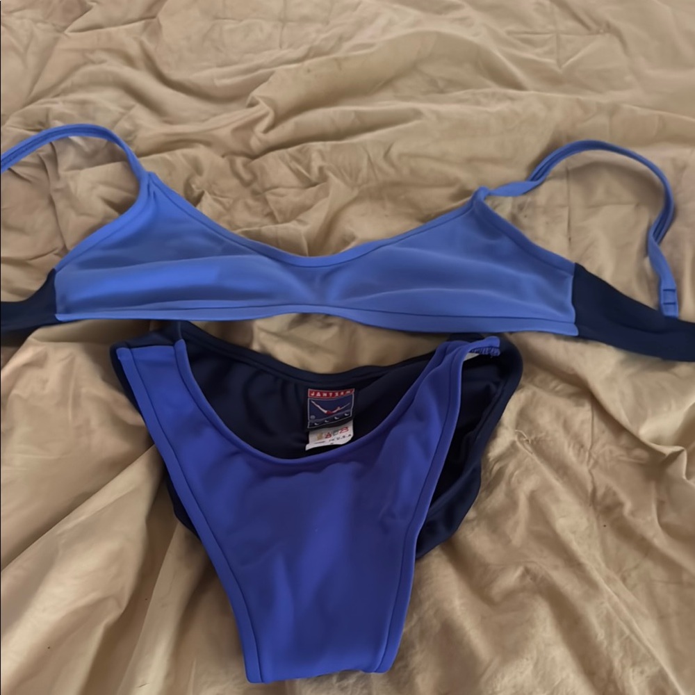 Jantzen Blue Bikini Swimwear